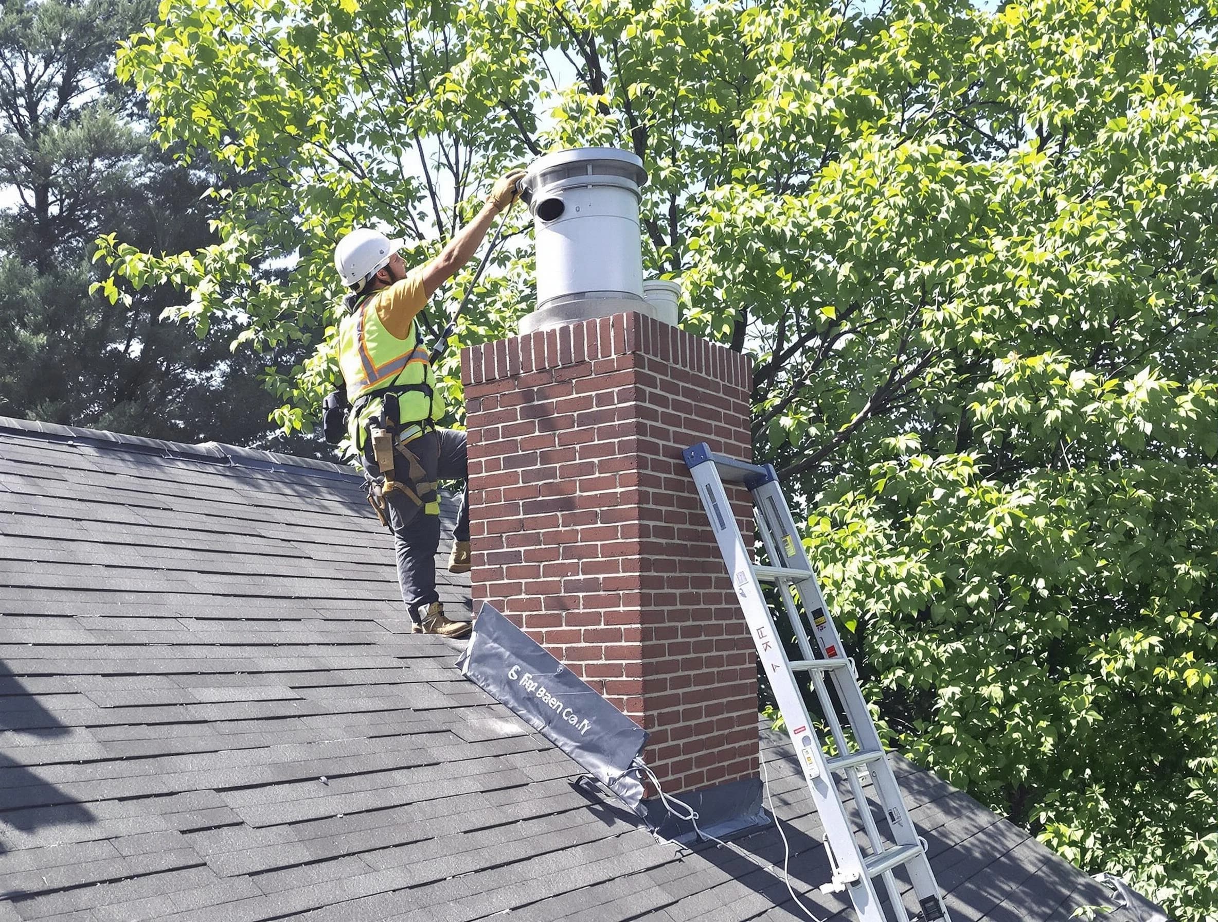 Chimney liner inspection by Brighton Chimney Sweep in Brighton, CO