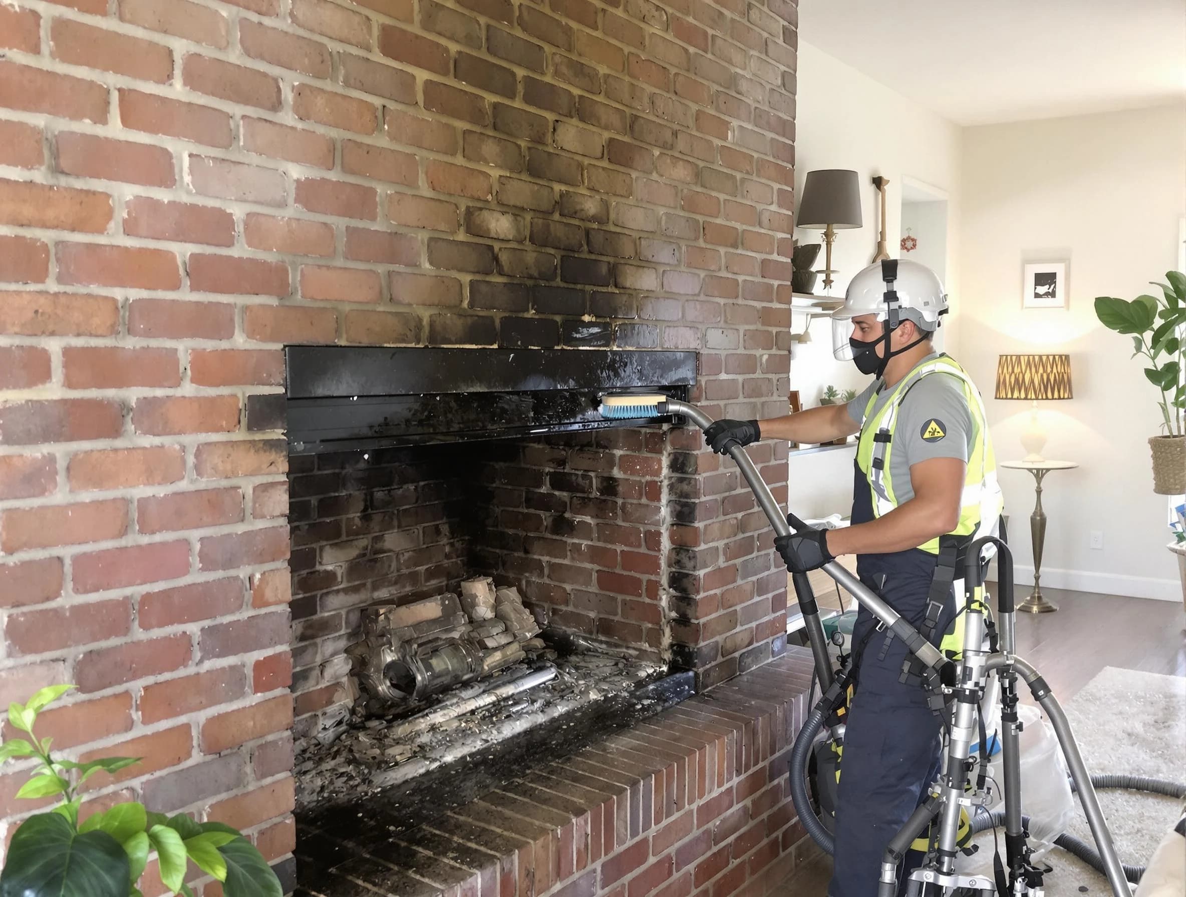 Brighton Chimney Sweep providing fireplace cleaning services in Brighton, CO