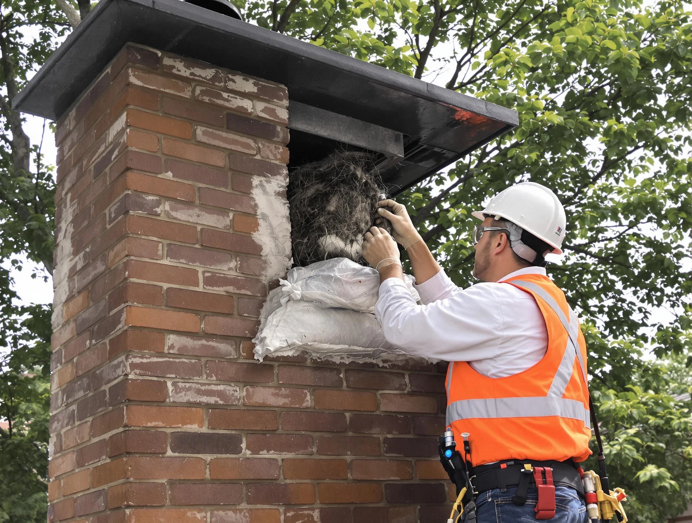 Humane removal of debris and animals by Brighton Chimney Sweep in Brighton, CO