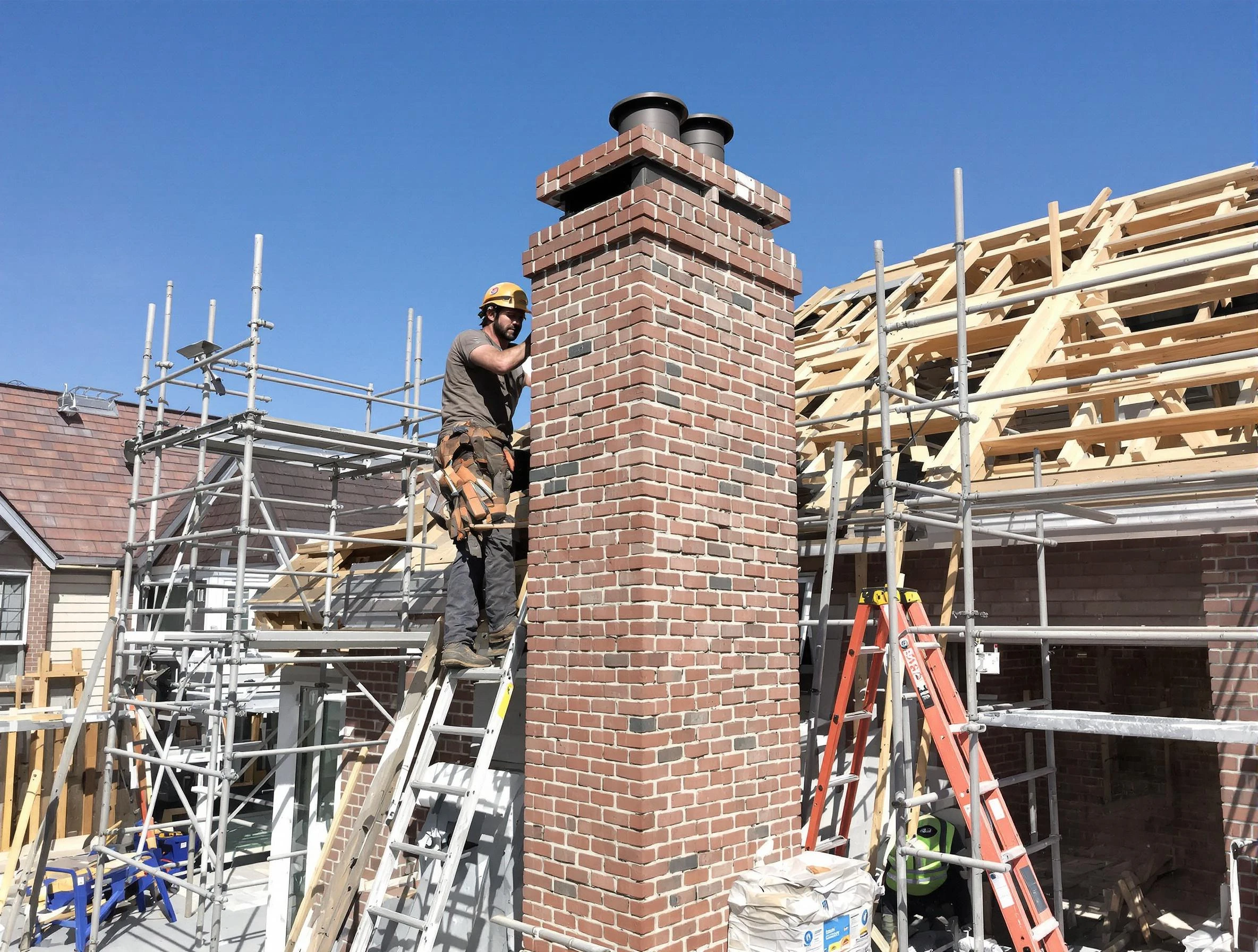 New chimney installation completed by Brighton Chimney Sweep in Brighton, CO